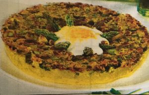 Secondi piatti con asparagi e curcuma