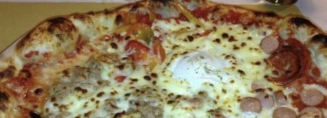 pizza con uova