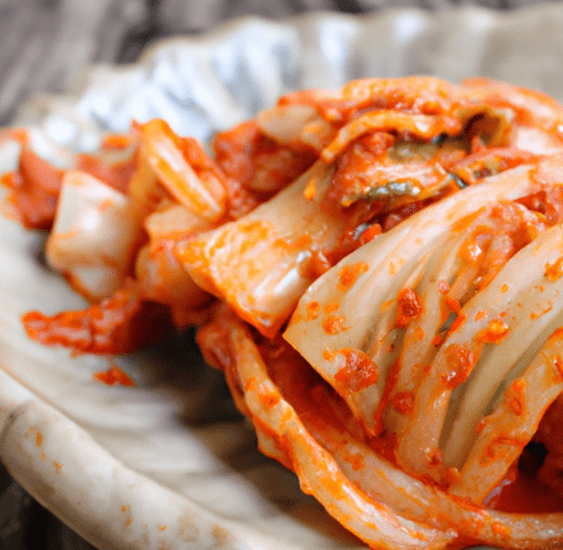 Il kimchi è un piatto tradizionale coreano a base di verdure fermentate. il kimchi contiene una varietà di batteri probiotici benefici per la salute dell’intestino. il kimchi ha un gusto ricco e pungente .