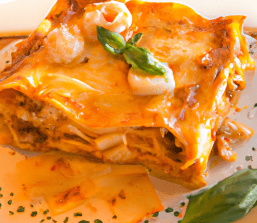 Le lasagne al salmone e gamberetti alla mediterranea sono un primo piatto ricco e saporito, perfetto per un'occasione speciale.