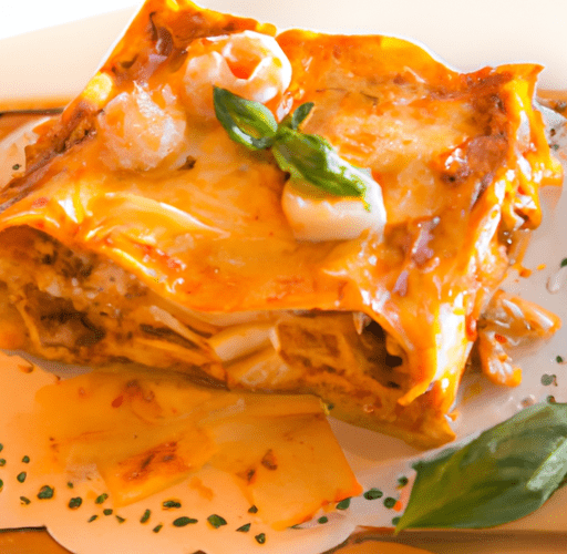 Le lasagne al salmone e gamberetti alla mediterranea sono un primo piatto ricco e saporito, perfetto per un'occasione speciale.