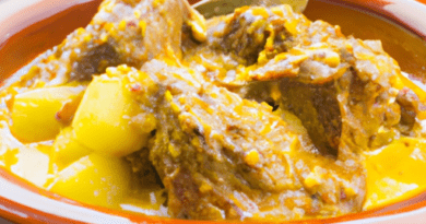 Il Curry di agnello orientale è noto per il suo sapore ricco e aromatico. È una combinazione di spezie fragranti come la curcuma, il coriandolo, l'aglio, che si mescolano per creare un gusto complesso e appagante